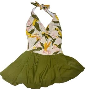 Jaclyn Smith Floral One Piece Swimwear for Women size 10